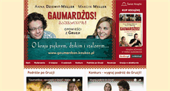 Desktop Screenshot of gaumardzos.kaukaz.pl