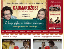 Tablet Screenshot of gaumardzos.kaukaz.pl